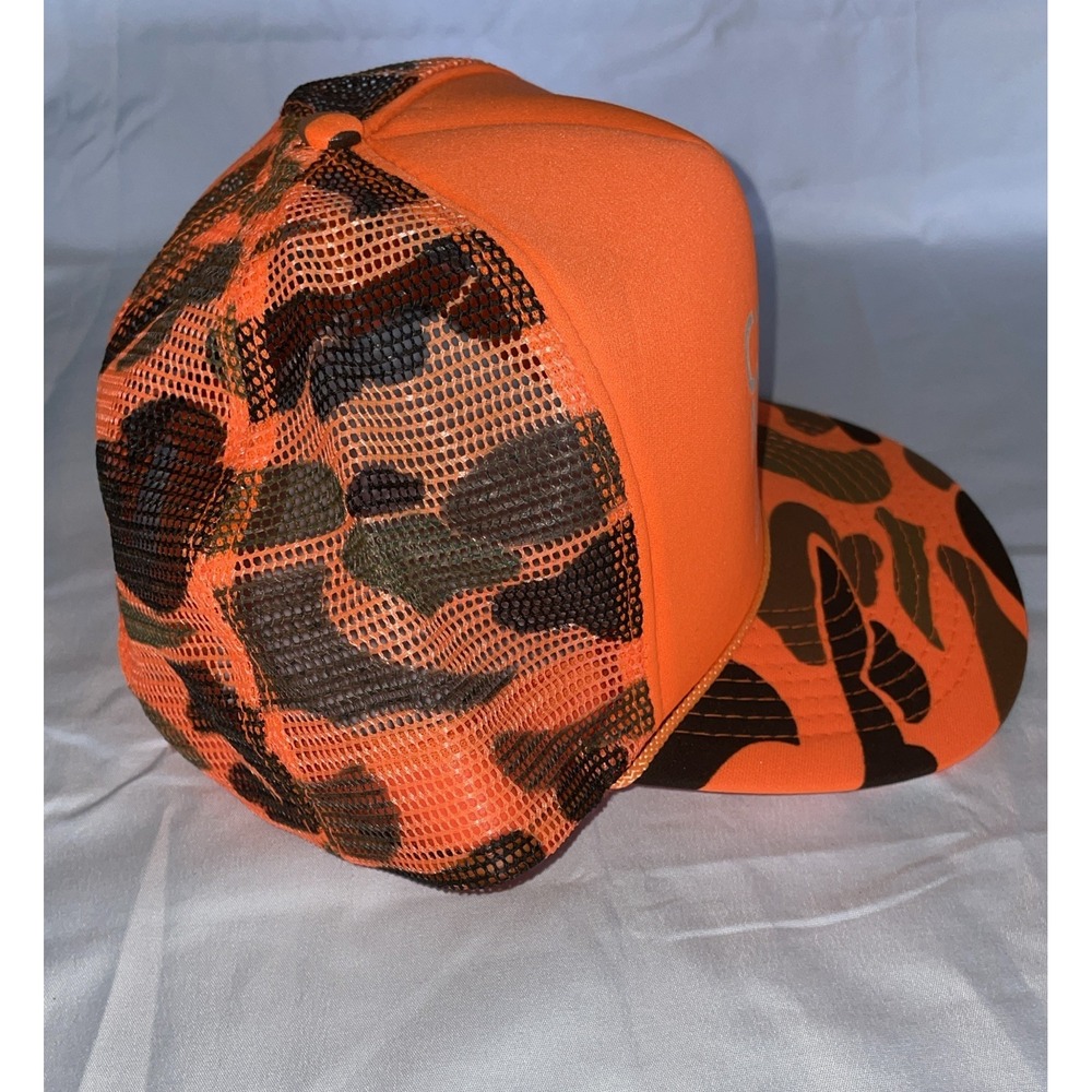 Casino Magic Hat Mens One Size Blue Snapback Trucker Cap Mohrs Vintage Mesh Back - Picture 5 of 6